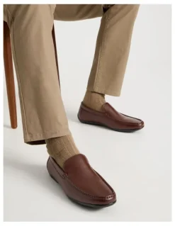 Basque Colt Leather Moccasin in Tan