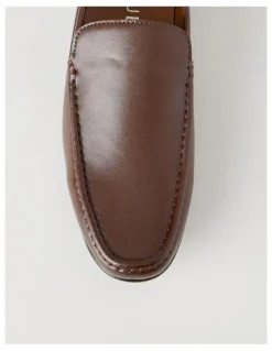 Basque Colt Leather Moccasin in Tan