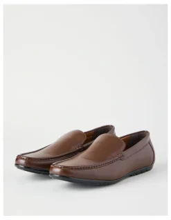 Basque Colt Leather Moccasin in Tan