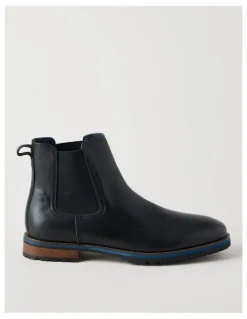 Basque Harvey Leather Chelsea Boot in Cognac