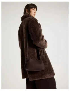 Basque Nicole Crossbody Bag in Espresso