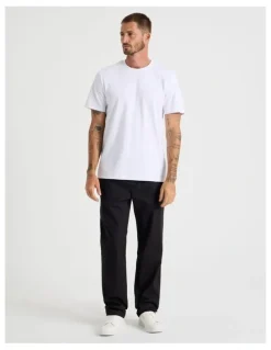 Basque Rugby Jogger Pants in Black