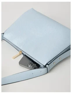 Basque Sofia Shoulder Bag in Blue