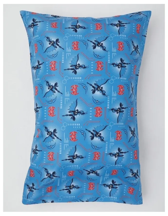 Batman Batman City Pyjamas With A Pillowcase in Baby Blue
