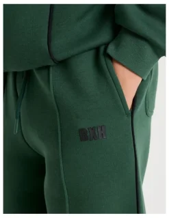 Bauhaus Athletic Straight Fit Trackpant in Green