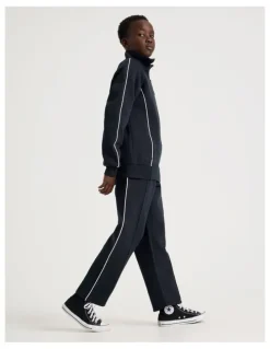 Bauhaus Athletic Straight Fit Trackpant in Navy