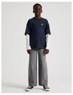 Bauhaus Baggy Jean in Pewter
