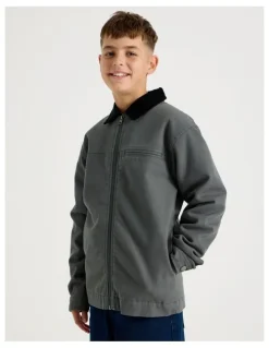 Bauhaus Barn Jacket in Black