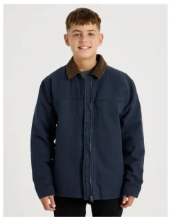Bauhaus Barn Jacket in Navy