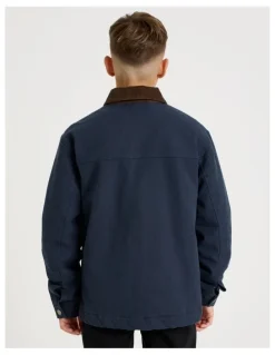 Bauhaus Barn Jacket in Navy