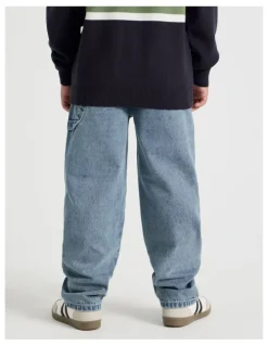 Bauhaus Carpenter Jean in Mid Denim