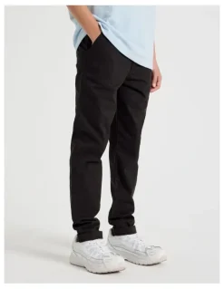 Bauhaus Chino Pant in Black