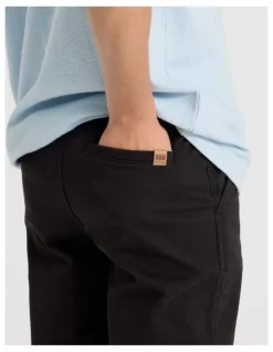 Bauhaus Chino Pant in Black