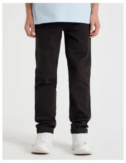 Bauhaus Chino Pant in Black