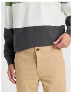 Bauhaus Chino Pant in Stone