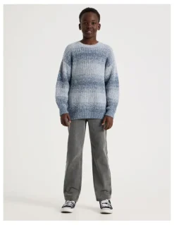 Bauhaus Classic Straight Leg Jean in Grey