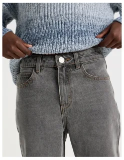 Bauhaus Classic Straight Leg Jean in Grey