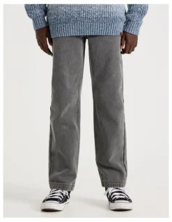 Bauhaus Classic Straight Leg Jean in Grey