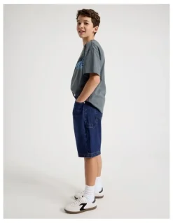 Bauhaus Denim Jort in Indigo