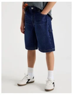 Bauhaus Denim Jort in Indigo
