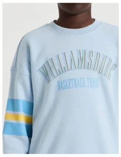 Bauhaus Essentials Crew Neck Sweat in Light Blue