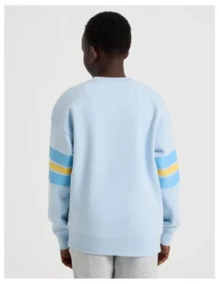 Bauhaus Essentials Crew Neck Sweat in Light Blue