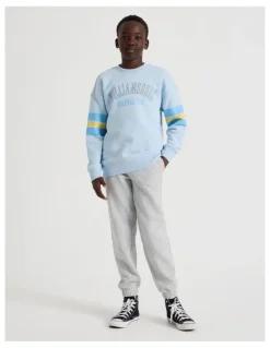 Bauhaus Essentials Crew Neck Sweat in Light Blue