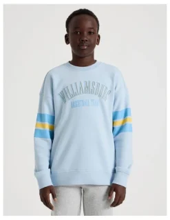 Bauhaus Essentials Crew Neck Sweat in Light Blue