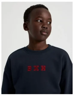 Bauhaus Essentials Crew Neck Sweat in Navy