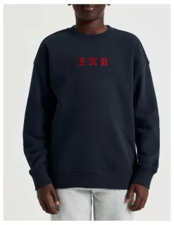 Bauhaus Essentials Crew Neck Sweat in Navy
