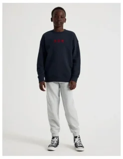 Bauhaus Essentials Crew Neck Sweat in Navy