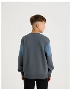 Bauhaus Essentials Crew Neck Sweat in Black