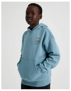 Bauhaus Essentials Hoodie in Bluestone