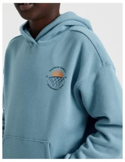 Bauhaus Essentials Hoodie in Bluestone