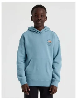 Bauhaus Essentials Hoodie in Bluestone