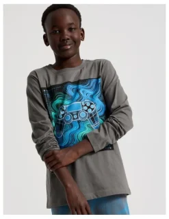 Bauhaus Knit Gaming Pyjamas in Grey