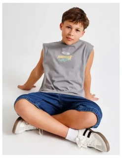 Bauhaus Oversized Tank in Grey