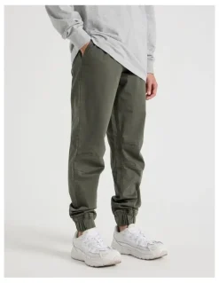 Bauhaus Pull On Chino Pant in Khaki