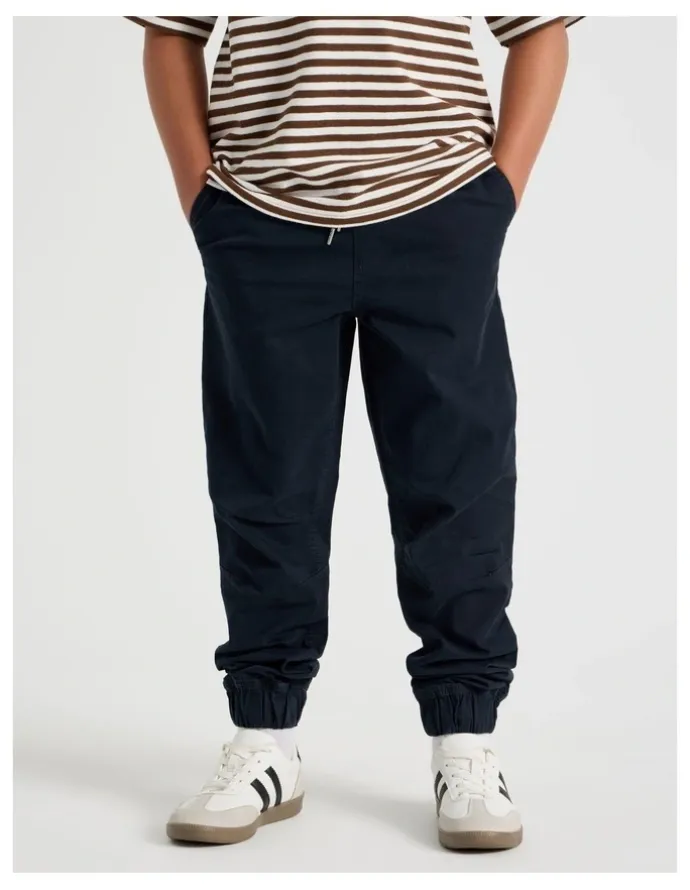Bauhaus Pull On Chino Pant in Navy