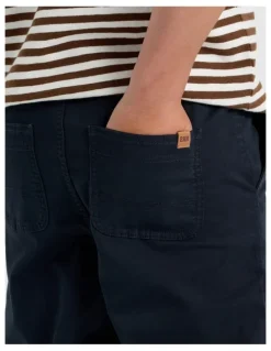 Bauhaus Pull On Chino Pant in Navy