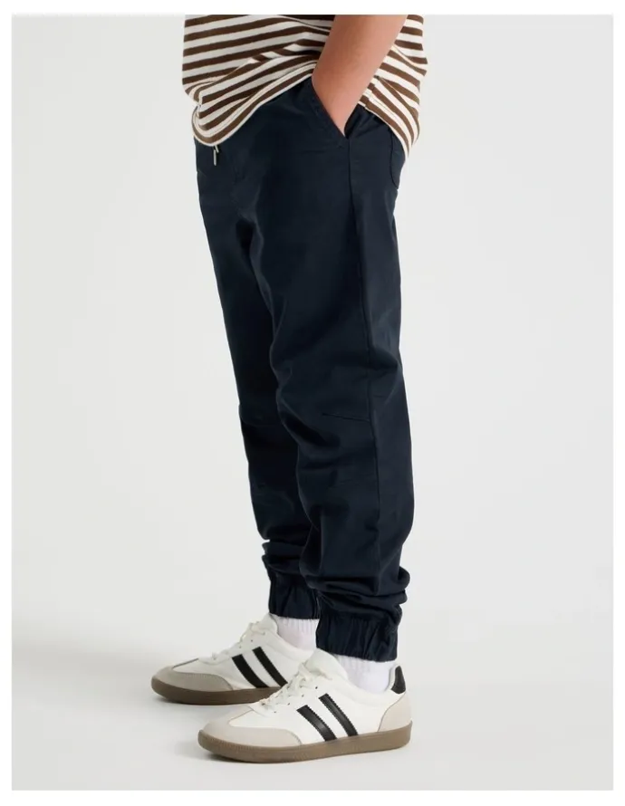 Bauhaus Pull On Chino Pant in Navy