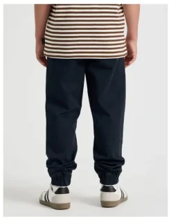 Bauhaus Pull On Chino Pant in Navy