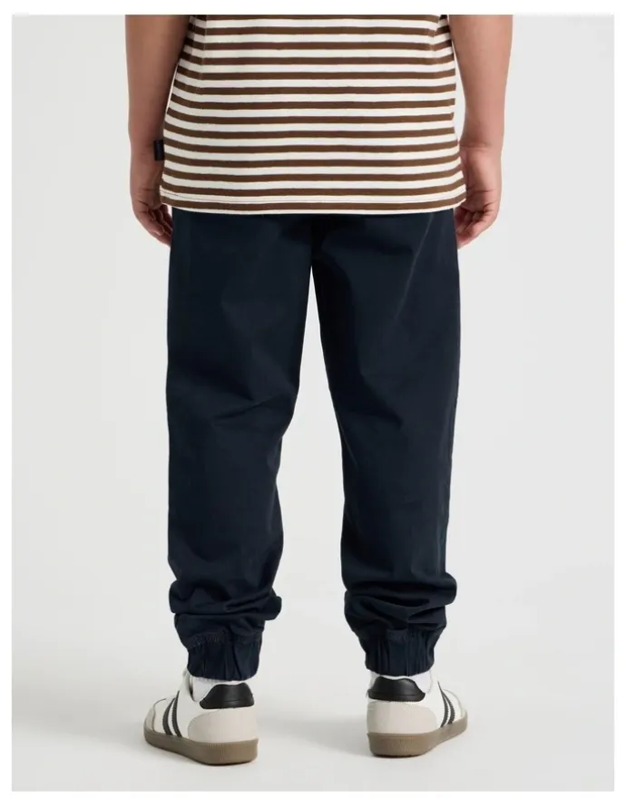 Bauhaus Pull On Chino Pant in Navy