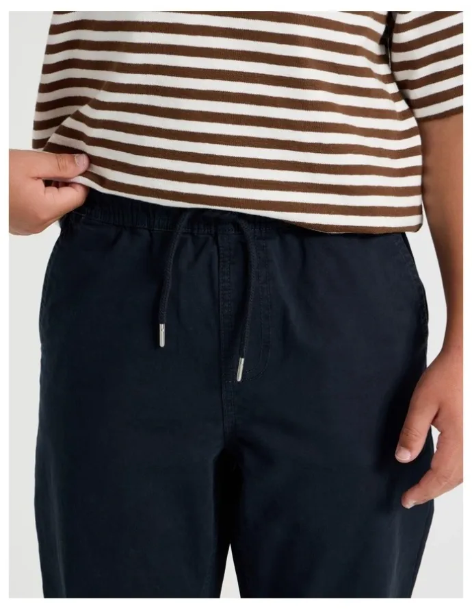 Bauhaus Pull On Chino Pant in Navy