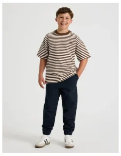 Bauhaus Pull On Chino Pant in Navy