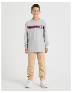 Bauhaus Pull On Chino Pant in Tan