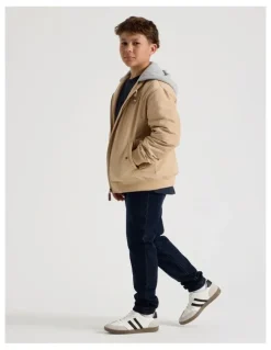 Bauhaus Pull On Denim Jean in Indigo