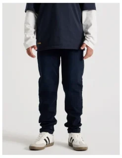 Bauhaus Pull On Denim Jean in Indigo