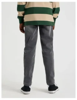 Bauhaus Pull On Denim Jean in Pewter