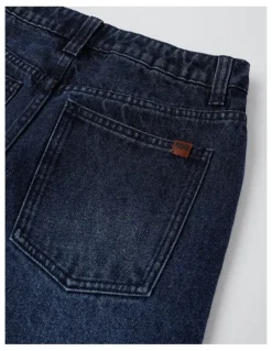 Bauhaus Relaxed Baggy Jean in Indigo